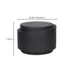 Cosmo Outdoor Accent Table JK-1016-02 JK 1016 02 70