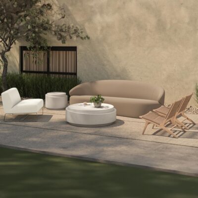 Cosmo Outdoor Accent Table JK-1016-18 JK 1016 18 01