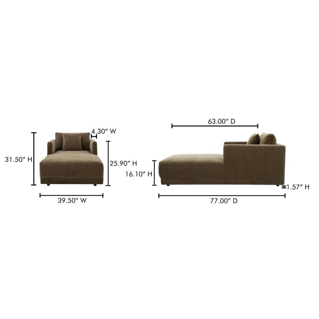 Bryn Chaise Heritage Cedar Green - Image 7
