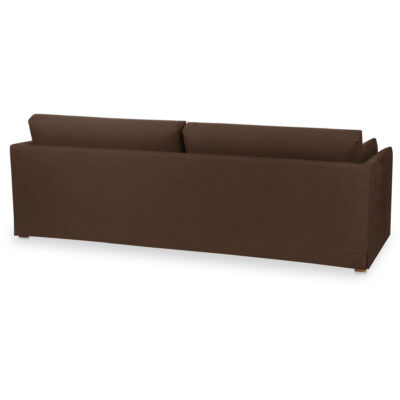 Shea Sofa Dark Brown JP-1000-20 JP 1000 20 Shea diagR back shadsilo