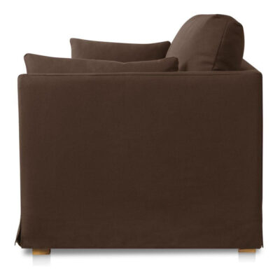 Shea Sofa Dark Brown JP-1000-20 JP 1000 20 Shea side left shadsilo