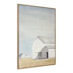 Gable Framed Painting JQ-1042-37 JQ 1042 37 Gable diagR shadsilo