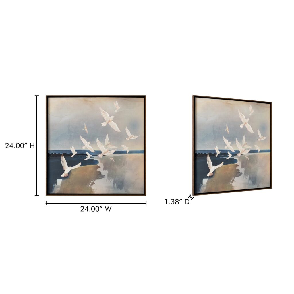 Flock Framed Painting - Image 6