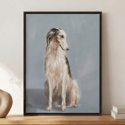 Blue Framed Painting 8 Blue Framed Painting JQ-1060-37 JQ 1060 37 00