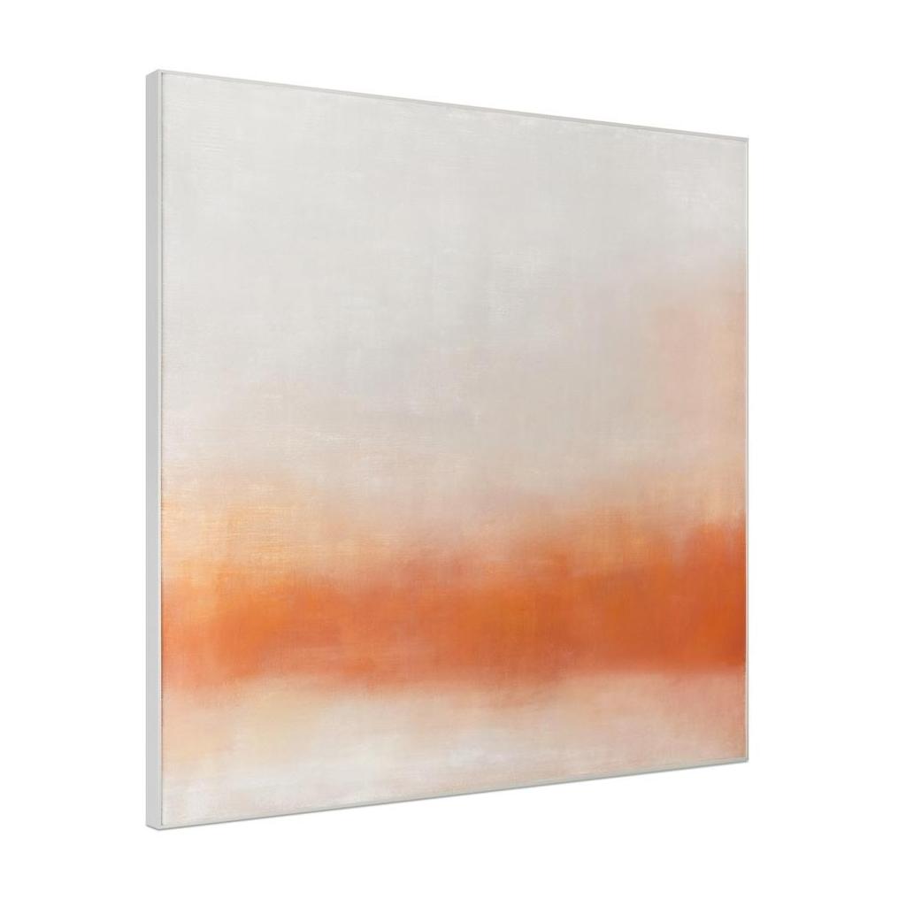 Morning Light Framed Painting Soft Orange 2 Morning Light Framed Painting Soft Orange - Image 2
