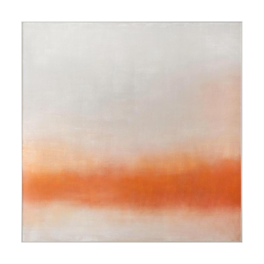 Morning Light Framed Painting Soft Orange 1 Morning Light Framed Painting Soft Orange