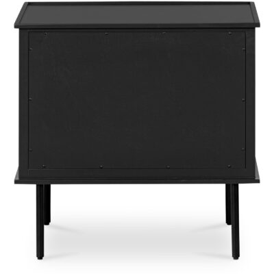 Reagan Nightstand Black 16 Reagan Nightstand Black JU-1006-02 JU 1006 02 03