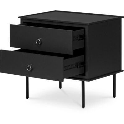 Reagan Nightstand Black 17 Reagan Nightstand Black JU-1006-02 JU 1006 02 04