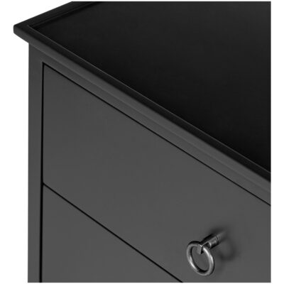 Reagan Nightstand Black 21 Reagan Nightstand Black JU-1006-02 JU 1006 02 08