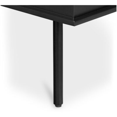 Reagan Nightstand Black 22 Reagan Nightstand Black JU-1006-02 JU 1006 02 09