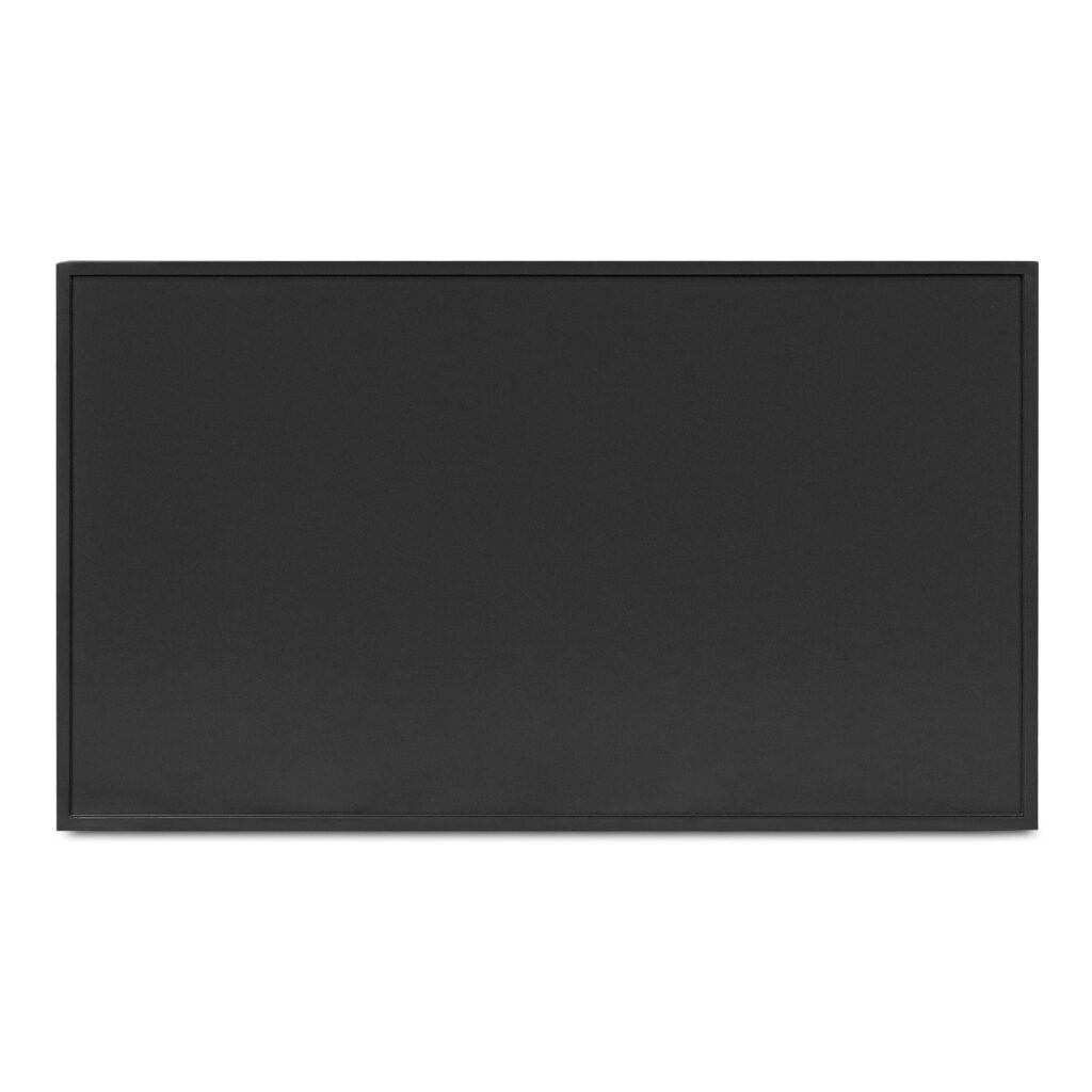 Reagan 3 Drawer Nightstand Black - Image 6