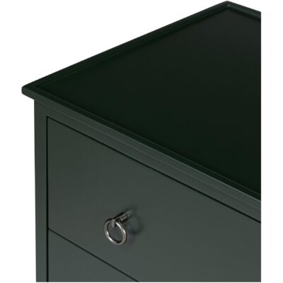 Reagan 3 Drawer Nightstand Deep Green JU-1007-27 JU 1007 27 06