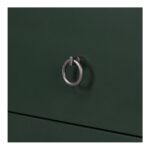Reagan 3 Drawer Nightstand Deep Green JU-1007-27 JU 1007 27 08