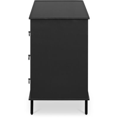 Reagan 6 Drawer Dresser Black 13 Reagan 6 Drawer Dresser Black JU-1008-02 JU 1008 02 02