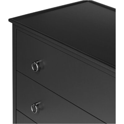 Reagan 6 Drawer Dresser Black 16 Reagan 6 Drawer Dresser Black JU-1008-02 JU 1008 02 05