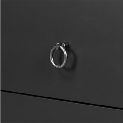 Reagan 6 Drawer Dresser Black 17 Reagan 6 Drawer Dresser Black JU-1008-02 JU 1008 02 06