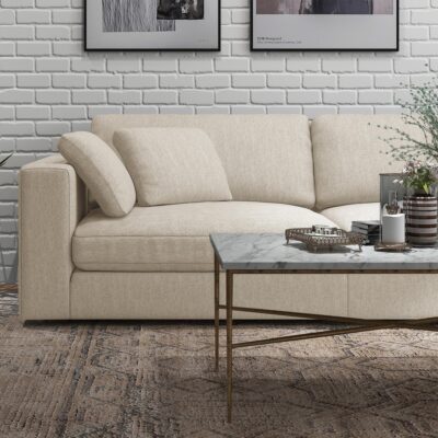 Joelle2 Right Facing Sectional 74629 Joelle Sectional Axel Beige Lifestyle2