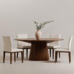 Otago Oval Dining Table Walnut KC-1007-03-0 KC 1007 03 0 50