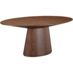 Otago Oval Dining Table Walnut KC-1007-03-0 KC 1007 03 01