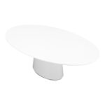 Otago Oval Dining Table White KC-1007-18-0 KC 1007 18 01