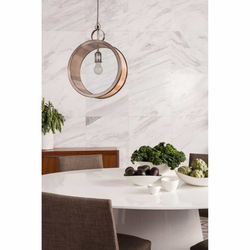 Otago Oval Dining Table White - Image 5
