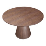 Otago Dining Table Round Walnut KC-1028-03-0 KC 1028 03 01