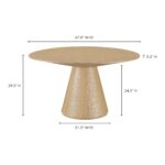 Otago Round Dining Table KC-1028-24-0 KC 1028 24 70