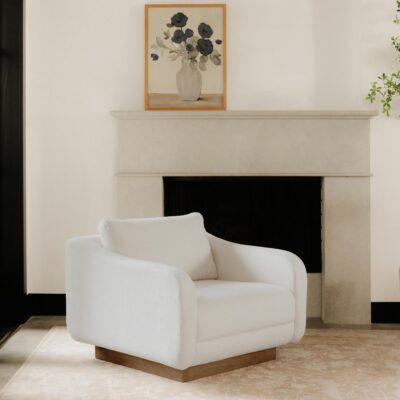 Keane Lounge Chair Cream FO-1046-05 KEANE CREAM 1
