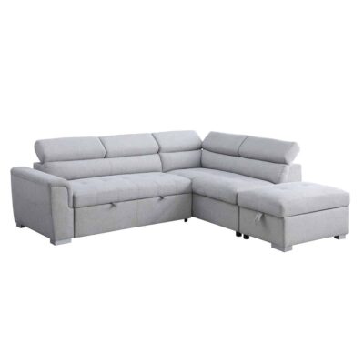 Brassex Sofa Sleeper Bed in Grey