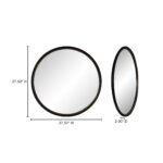 Sax Round Mirror KK-1001-02 KK 1001 02 70