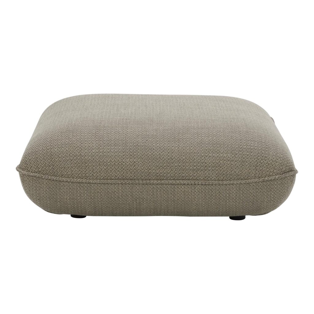 Zeppelin Ottoman Speckled Pumice KQ-1014-15 KQ 1014 15