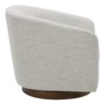 Oscy Swivel Chair Splashed White KQ-1015-05-CAN KQ 1015 05 02