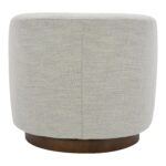 Oscy Swivel Chair Splashed White KQ-1015-05-CAN KQ 1015 05 03