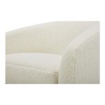 Oscy Swivel Chair Vegan Shearling White KQ-1015-24-CAN KQ 1015 24 05