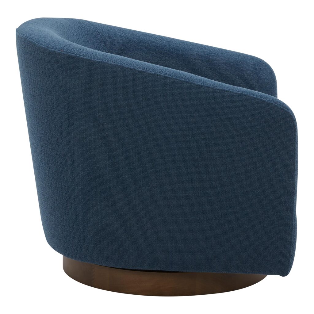 Oscy Swivel Chair Dark Atlantic - Image 3