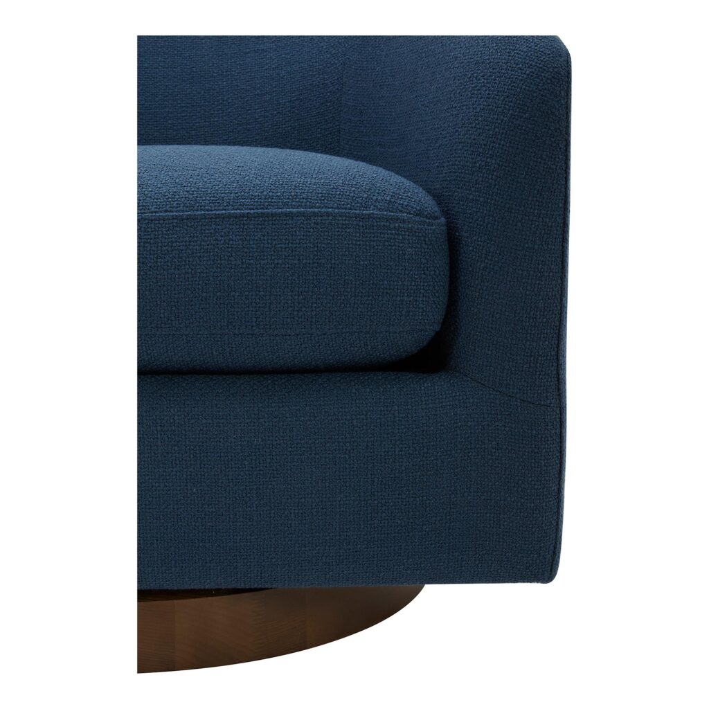 Oscy Swivel Chair Dark Atlantic - Image 7