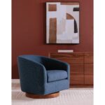 Oscy Swivel Chair Dark Atlantic KQ-1015-26-CAN KQ 1015 26 31
