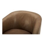 Oscy Leather Swivel Chair Tan KQ-1015-40-CAN KQ 1015 40 05