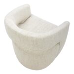 Barrow Performance Fabric Rolling Dining Chair KQ-1024-18 KQ 1024 18 04