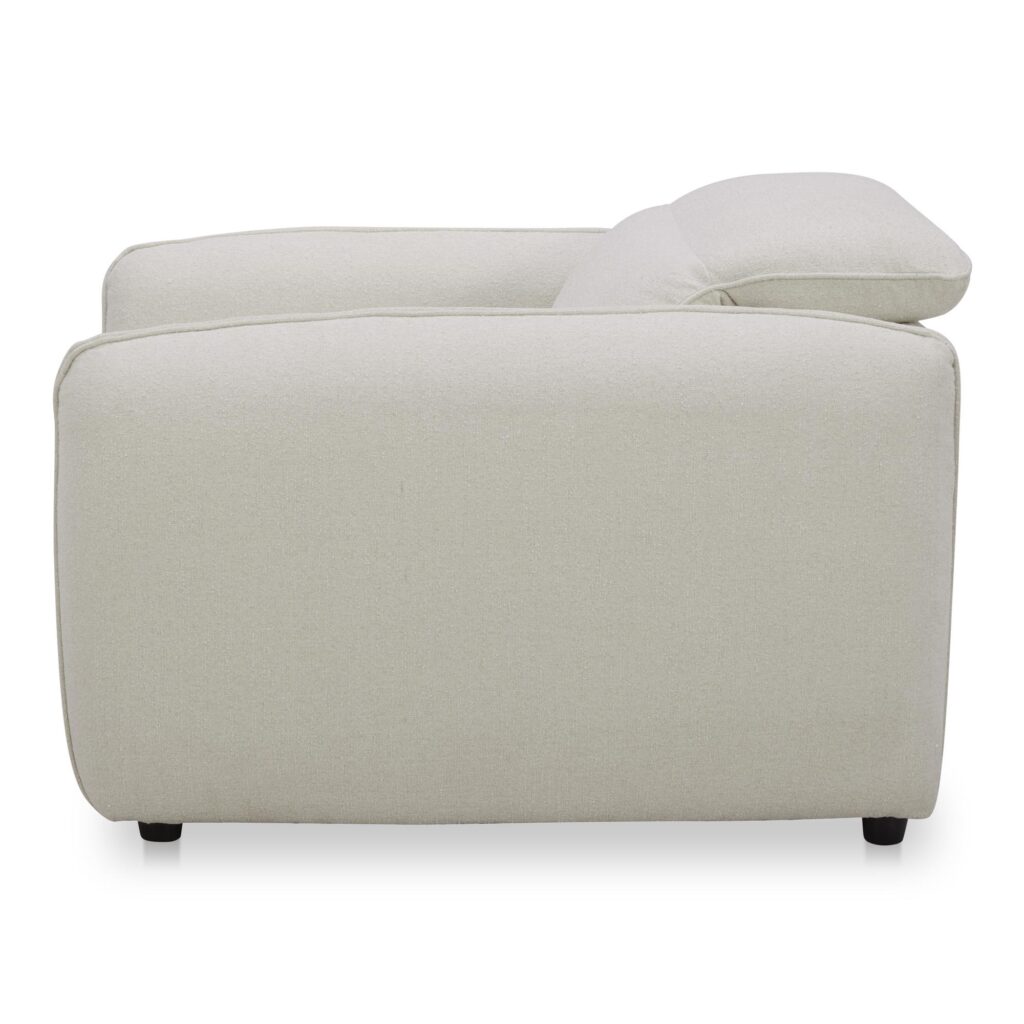 Eli Power Recliner Chair Warm White - Image 4
