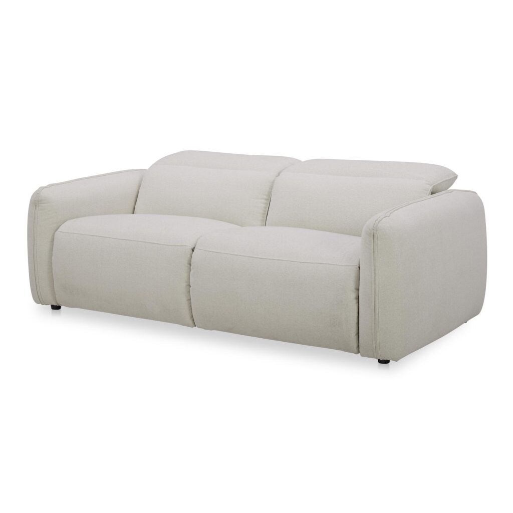 Eli Power Recliner Sofa Warm White - Image 3