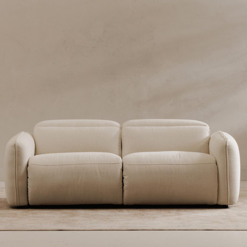 Eli Power Recliner Sofa Warm White - Image 8