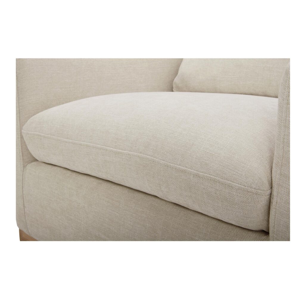 Linden Swivel Chair Soft Beige - Image 7