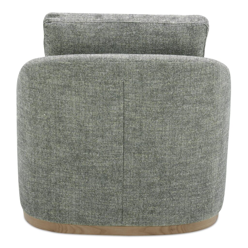 Linden Swivel Chair Slated Moss - Image 4