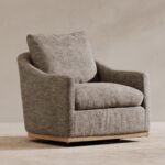 Linden Swivel Chair Slated Moss KQ-1029-37-CAN KQ 1029 37 30