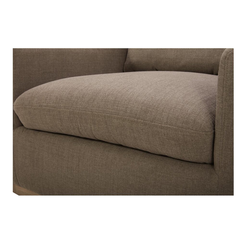 Linden Swivel Chair Soft Taupe - Image 7