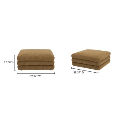 Lowtide Ottoman Amber Glow KQ-1032-09-CAN KQ 1032 09 70