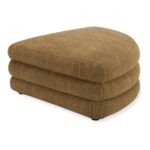 Lowtide Curved Ottoman Amber Glow KQ-1033-09 KQ 1033 09 01