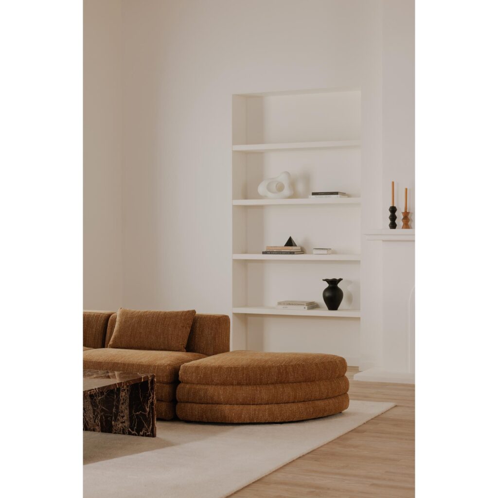 Lowtide Curved Ottoman Amber Glow - Image 5