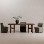 Cormac Rolling Dining Chair Performance Fabric KQ-1035-16 KQ 1035 16 31